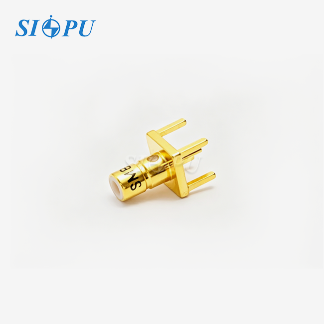SSMB Male Straight PCB Mount Connector